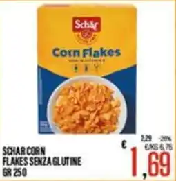 Supermercati EffePiù Schar corn flakes senza glutine offerta