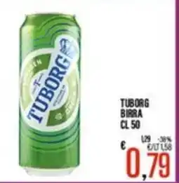 Supermercati EffePiù Tuborg birra offerta