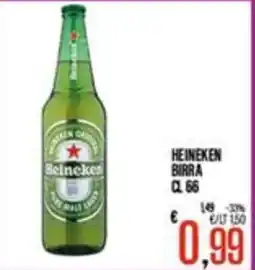 Supermercati EffePiù Heineken birra offerta