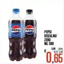 Supermercati EffePiù Pepsi Regular/Zero offerta