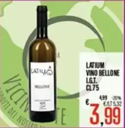 Supermercati EffePiù Latium vino bellone offerta