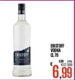 Supermercati EffePiù Eristoff vodka offerta