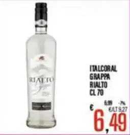 Supermercati EffePiù Grappa Rialto offerta