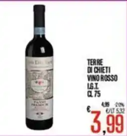 Supermercati EffePiù Terre di Chieti Vino Rosso offerta