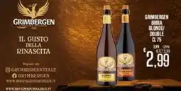 Supermercati EffePiù Grimbergen Birra Blonde/Double offerta