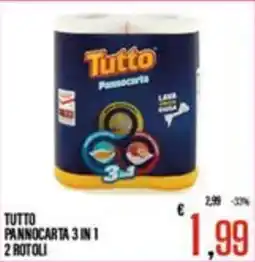 Supermercati EffePiù Tutto Pannocarta 3 in 1 offerta