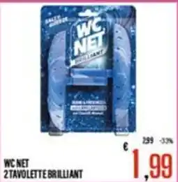 Supermercati EffePiù WC Net 2 Tavolette Brillant offerta