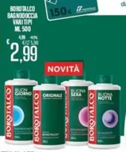 Supermercati EffePiù Borotalco Bagnodoccia Vari Tipi offerta