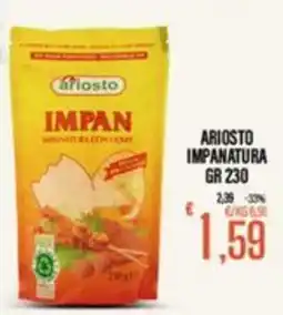 Supermercati EffePiù Ariosto impanatura con lardo offerta