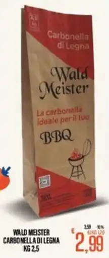 Supermercati EffePiù Wald Meister carbonella di legna offerta