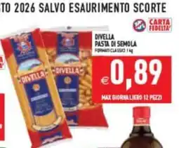 Iperfamily Divella pasta di semola offerta
