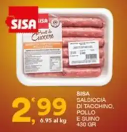 Quick Sisa Sisa Salsiccia di tacchino, pollo e suino offerta