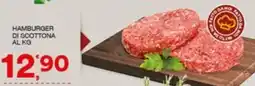 Quick Sisa Hamburger di scottona offerta