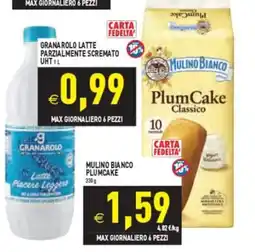Iperfamily Granarolo latte parzialmente scremato offerta