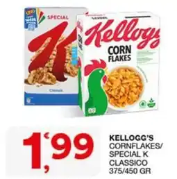 Quick Sisa Kellogg's Cornflakes/ Special K Classico offerta