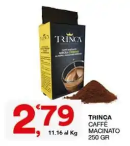 Quick Sisa Trinca caffé macinato offerta