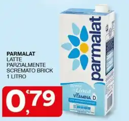 Quick Sisa Parmalat latte parzialmente scremato brick offerta