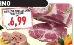 Iperfamily Bistecche di collo senza osso di suino offerta