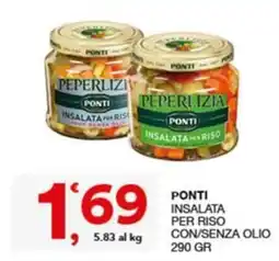 Quick Sisa Peperlizia insalata per riso Ponti offerta