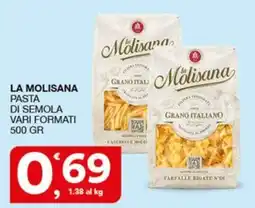 Quick Sisa La Molisana pasta di semola offerta