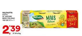 Valfrutta mais italiano cotto a vapore