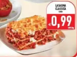 Iperfamily Lasagna classica Fatto offerta