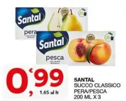 Quick Sisa Santal succo classico offerta