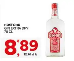 Quick Sisa Bosford Gin Extra Dry offerta