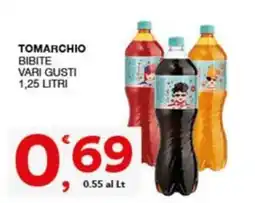 Quick Sisa Tomarchio bibite vari gusti offerta