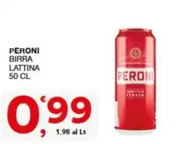 Quick Sisa Peroni birra lattina offerta