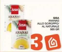 Quick Sisa Sisa ananas al naturale offerta
