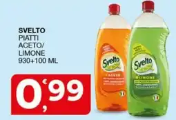 Quick Sisa Svelto piatti aceto/limone offerta