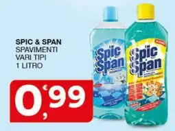 Quick Sisa Spic & Span spavimenti offerta