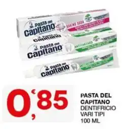 Quick Sisa Pasta del Capitano dentifricio offerta