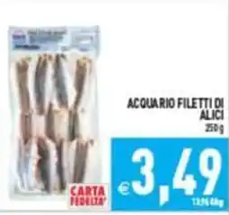 Iperfamily Acquario filetti di alici offerta