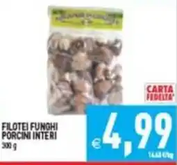 Iperfamily Filotei funghi porcini interi offerta