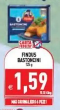 Iperfamily Findus bastoncini offerta