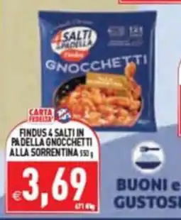 Iperfamily Findus & Salti in padella gnocchetti alla sorrentina offerta