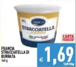 Iperfamily Francia stracciatella di burrata offerta