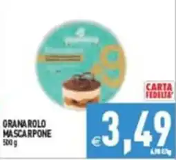 Iperfamily Oranaro mascarpone offerta