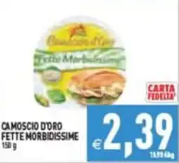 Iperfamily Camoscio d'oro fette morbidoissime offerta