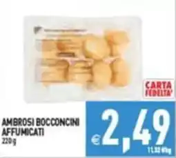 Iperfamily Ambrosi bocconcini affumicati offerta