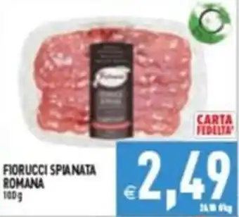 Fiorucci spianata romana