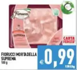 Iperfamily Fiorucci mortadella suprema offerta