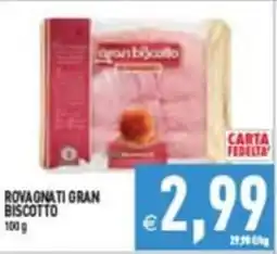 Iperfamily Rovagnati gran biscotto offerta