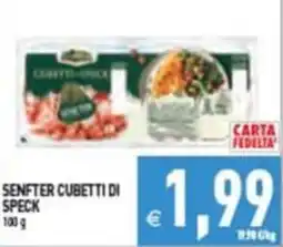 Iperfamily Senfter cubetti di speck offerta