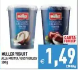 Iperfamily Muller yogurt alla frutta offerta
