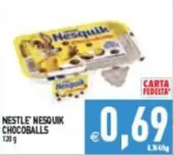Iperfamily Nestlé Nesquik Chocoballs offerta