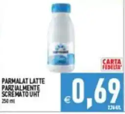 Iperfamily Parmalat latte parzialmente scremato UHT offerta
