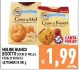 Iperfamily Mulino Bianco biscotti cuor di mela / cuor di bosco offerta
